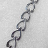 Stainless Steel Bracelet, wideth:11mm, Sold per 7.8-inch Strand