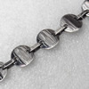 Stainless Steel Bracelet, wideth:16mm, Sold per 7.8-inch Strand