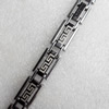 Stainless Steel Bracelet, wideth:14mm, Sold per 7.8-inch Strand