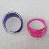 Acrylic Ring, 23x14mm, Sold by Box