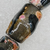 Ceramics Beads, 30x17mm Hole:3mm, Sold by Bag