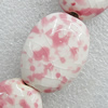 Ceramics Beads, Nugget 30x23mm Hole:2mm, Sold by Bag