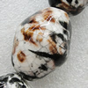 Ceramics Beads, 40x31mm Hole:4mm, Sold by Bag