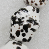 Ceramics Beads, 30x25mm Hole:4.5mm, Sold by Bag