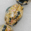 Ceramics Beads, 30x25mm Hole:4.5mm, Sold by Bag