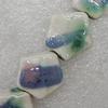 Ceramics Beads, Star 19mm Hole:2mm, Sold by Bag