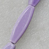Ceramics Beads, Faceted  Oval 38x12mm Hole:3mm, Sold by Bag