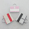 Zinc Alloy Enamel Pendants, Mix Color, Bag 26x24mm Hole:7.5x5.5mm, Sold by Group