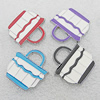 Zinc Alloy Enamel Pendants, Mix Color, Bag 21x20mm Hole:6x4mm, Sold by Group