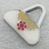 Zinc Alloy Enamel Pendants, Bag 22x19mm, Sold by PC