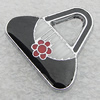 Zinc Alloy Enamel Pendants, Bag 22x19mm, Sold by PC