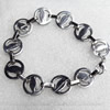 Stainless Steel Bracelet, wideth:16mm, Sold per 7.8-inch Strand