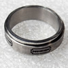 Stainless Steel Rings, wideth:7mm, Sold by PC