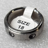 Stainless Steel Rings, wideth:8mm, Sold by PC