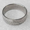 Stainless Steel Rings, wideth:8mm, Sold by PC