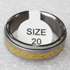 Stainless Steel Rings, wideth:8mm, Sold by PC