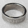 Stainless Steel Rings, wideth:8mm, Sold by PC