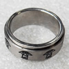 Stainless Steel Rings, wideth:8mm, Sold by PC