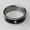 Stainless Steel Rings, wideth:8mm, Sold by PC