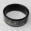 Stainless Steel Rings, wideth:8mm, Sold by PC