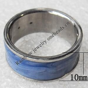 Stainless Steel Rings, wideth:10mm, Sold by PC