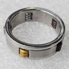 Stainless Steel Rings, wideth:7mm, Sold by PC