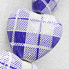 Ceramics Beads, Heart 34x30m, Hole:3.5mm, Sold by Bag