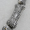 Ceramics Beads, Bone 47x20mm Hole:3mm, Sold by Bag