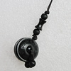 Olive Shell Key Chain, Bead size:20mm, Length Approx:10cm, Sold by Strand