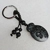 Olive Shell Key Chain, Bead size:41x25mm, Length Approx:9cm, Sold by Strand