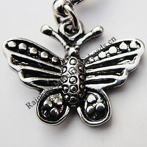 Zinc Alloy Charm/Pendants, Nickel-free & Lead-free, A Grade Animal 26x21mm Hole:2mm, Sold by PC