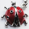 Zinc Alloy Enamel Pendants, Nickel-free & Lead-free, A Grade Animal 22x19mm Hole:2mm, Sold by PC