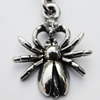 Zinc Alloy Charm/Pendants, Nickel-free & Lead-free, A Grade Animal 22x18mm Hole:2mm, Sold by PC