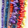Coral Beads, Chips, Mix Colour, 15x5-21x7mm, Hole:Approx 0.1mm, Sold by KG