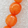 Coral Beads, Nugget, 5x7mm, Hole:Approx 0.1mm, Sold per 16-inch Strand