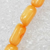 Coral Beads, Tube, Approx:3x7-4x8mm, Hole:Approx 0.1mm, Sold per 16-inch Strand