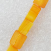 Coral Beads, Cuboid, 5x8mm, Hole:Approx 1mm, Sold per 16-inch Strand