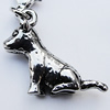 Zinc Alloy Charm/Pendants, Nickel-free & Lead-free, A Grade Animal 26x19mm Hole:2mm, Sold by PC