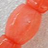 Coral Beads, 9x13mm, Hole:Approx 1mm, Sold per 16-inch Strand