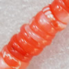 Coral Beads, Coin, 6x2mm, Hole:Approx 1mm, Sold by KG