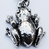 Zinc Alloy Charm/Pendants, Nickel-free & Lead-free, A Grade Animal 19x22mm Hole:2mm, Sold by PC