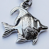 Zinc Alloy Charm/Pendants, Nickel-free & Lead-free, A Grade Animal 21x20mm Hole:2mm, Sold by PC