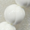 Tridaonidae Shell Beads, Round, 10mm, Hole:Approx 1mm, Sold per 15.7-inch Strand