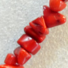 Corals Beads, Chips, 6-16mm, Hole:Approx 1mm, Sold per 35.5-inch Strand