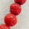Corals Beads, Round, 14mm, Hole:Approx 1mm, Sold by KG