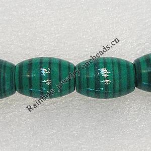 Natural Stone Beads, Oval 13x10mm Hole:1mm, Sold per 16-inch Strand