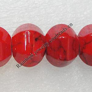Natural Stone Beads, 16x23mm Hole:1mm, Sold per 16-inch Strand