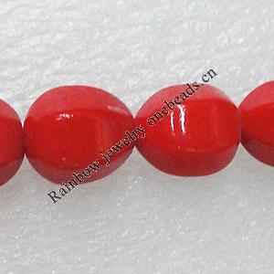 Natural Stone Beads, 14x12mm Hole:1mm, Sold per 16-inch Strand