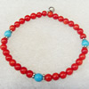 Corals Bracelet, width:5mm, Length Approx:7.1-inch, Sold by Strand