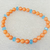 Corals Bracelet, width:6mm, Length Approx:7.1-inch, Sold by Strand